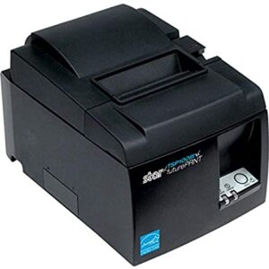 Star Micronics TSP100 Series, Thermal Receipt Printer, Gray, USB, USB Cable, Internal Power Supply